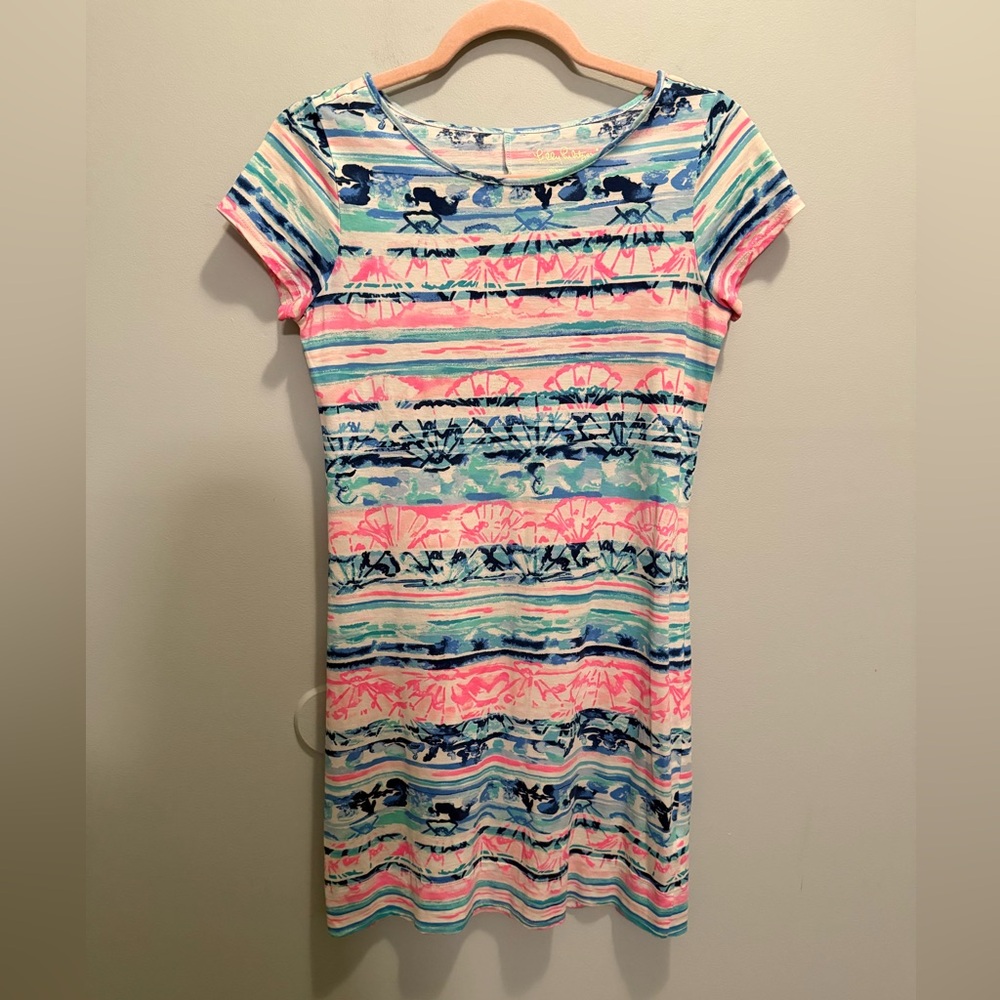 Lilly Pulitzer Short Sleeve Marlowe Dress XS Preppy Summer Resortwear